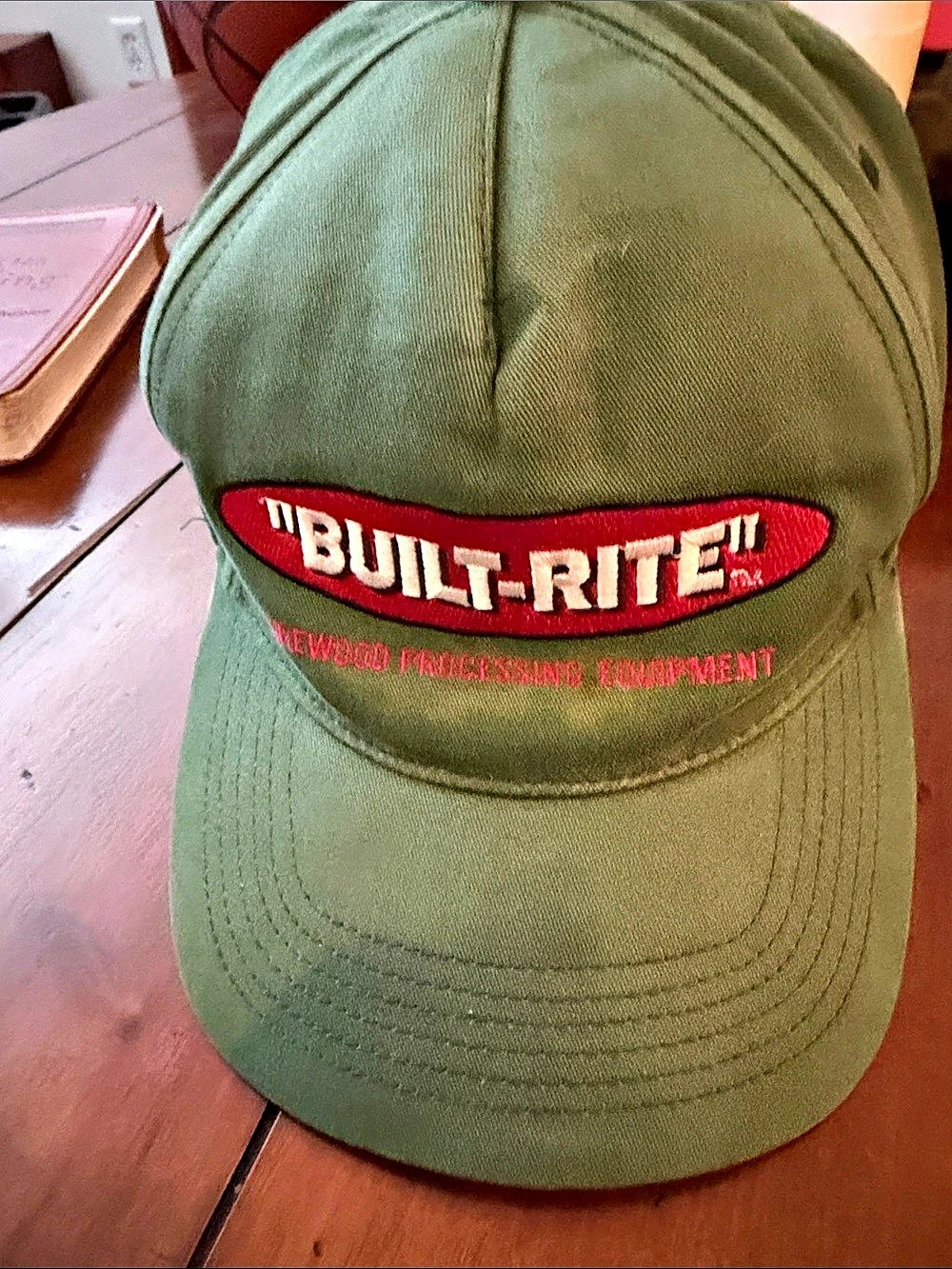 Built-Rite Green Logo Baseball Cap